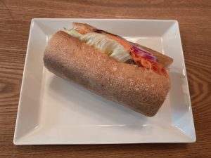 バケットのサンドイッチ